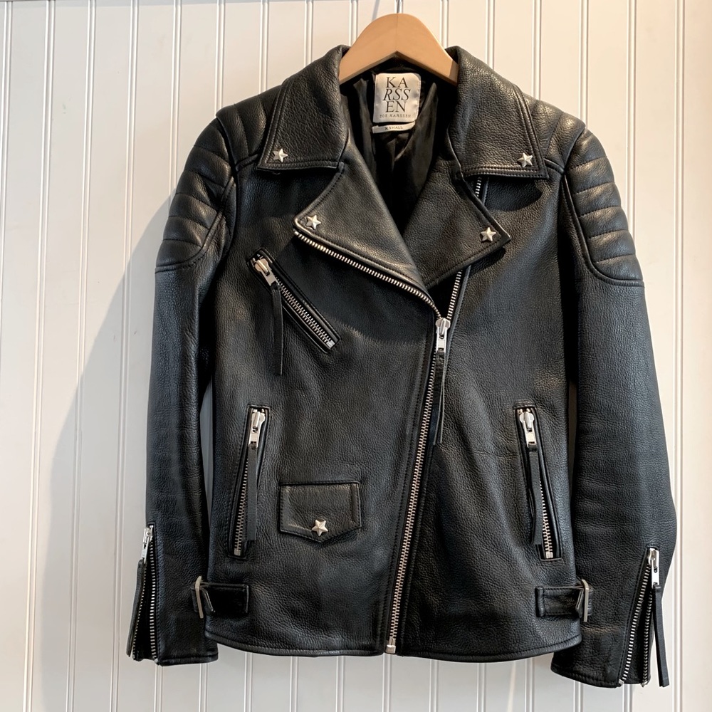 Leather Moto Jacket